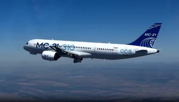 Сегодня состоялся полёт лайнера МС-21, полностью укомплектованного отечественными компонентами