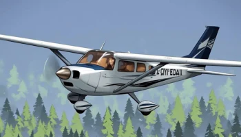 Пропавший в Иркутской области самолёт Cessna 182 найден, пилоты живы
