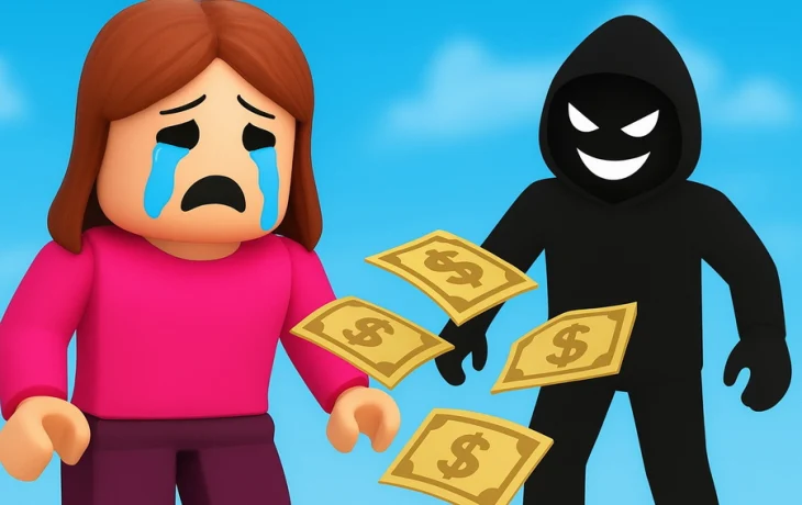 Школьница потеряла 82 тысячи рублей, пытаясь обойти блокировку Roblox — мошенники продали ей «пожизненный доступ» за 500 ₽ Школьница потеряла 82 тысячи рублей, пытаясь обойти блокировку Roblox — мошенники продали ей «пожизненный доступ» за 500 ₽