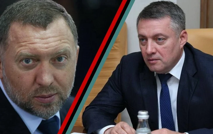 Встреча губернатора Иркутской области Игоря Кобзева и известного бизнесмена Олега Дерипаски