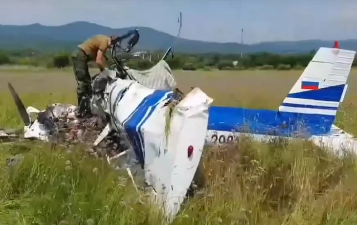 Легкомоторный самолет ЗЛИН-142 потерпел крушение в районе аэродрома Новонежино Легкомоторный самолет ЗЛИН-142 потерпел крушение в районе аэродрома Новонежино